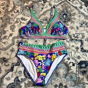 SHEIN curve 2 piece swim